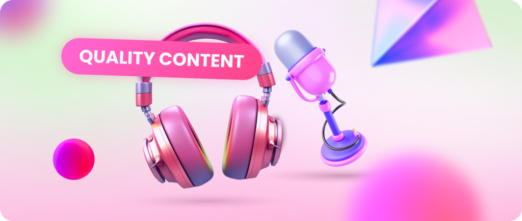 Crear contenido de calidad
