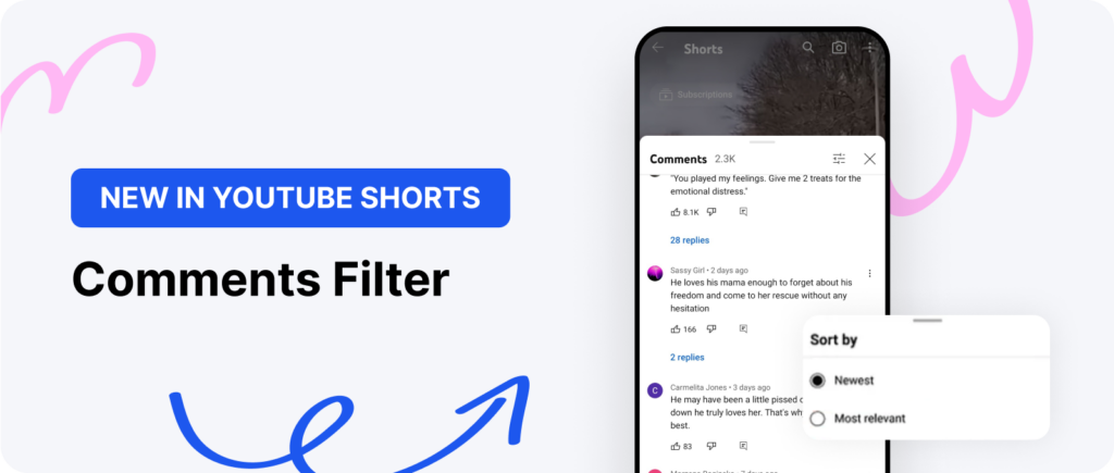 Filtro de comentários