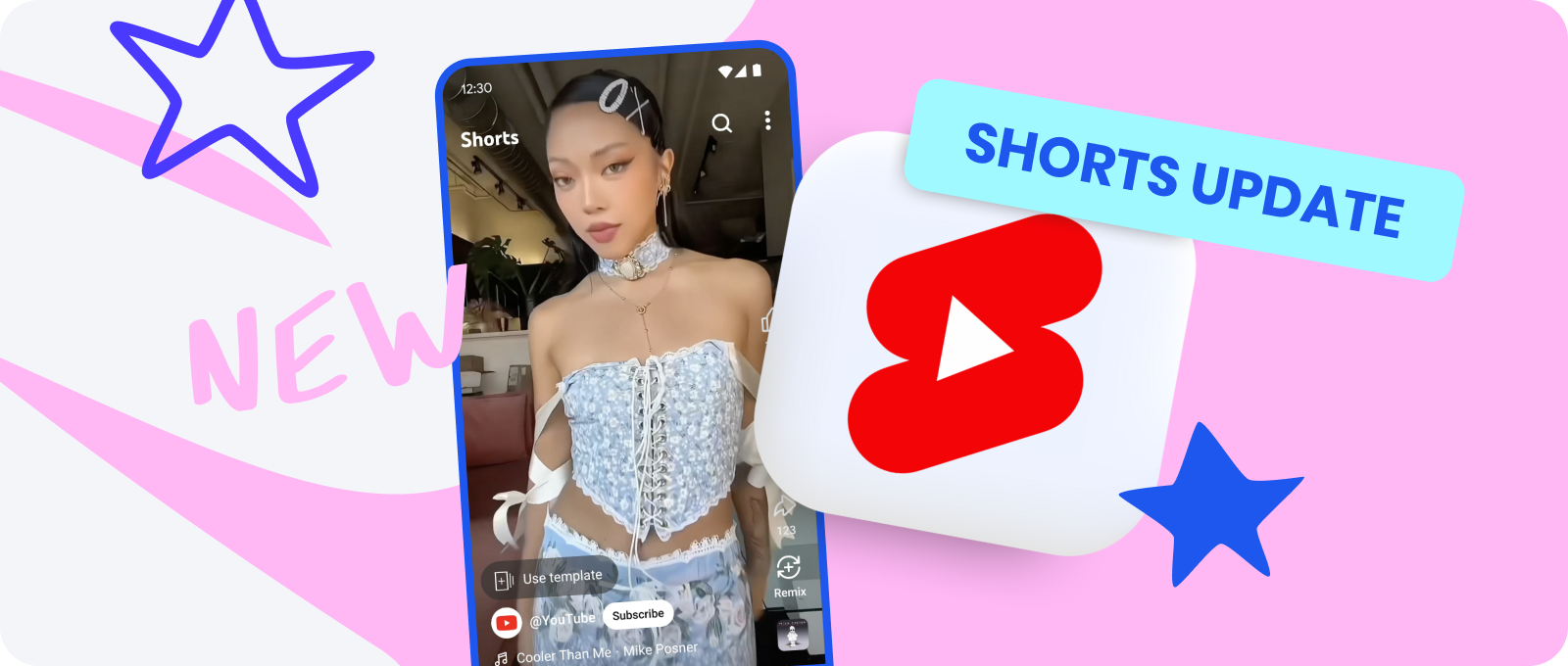 Atualização do YouTube Shorts