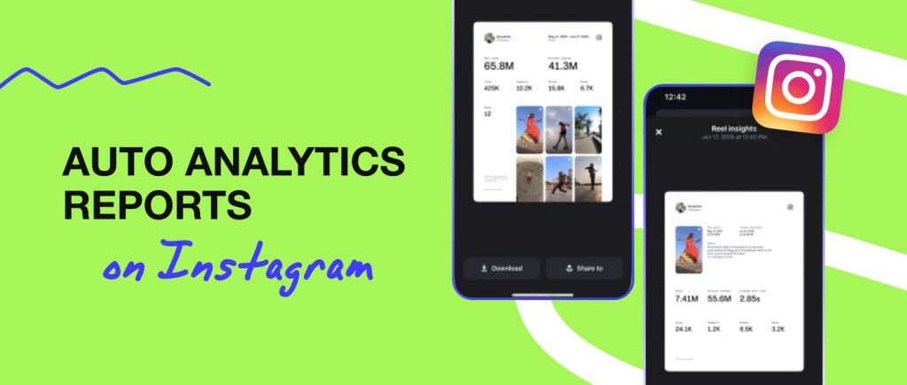 Instagram añade informes de análisis