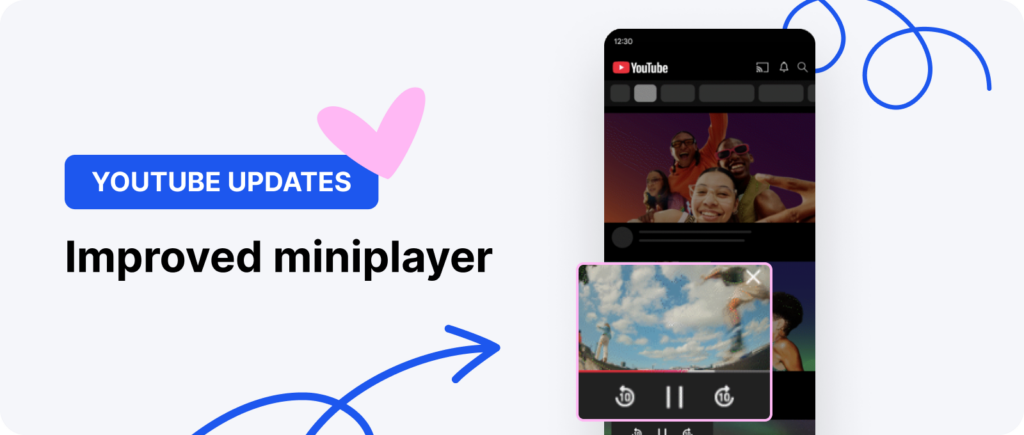 Miniplayer aprimorado 