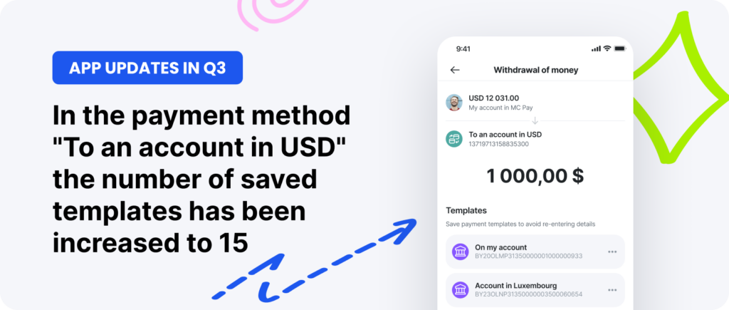 A una cuenta en USD