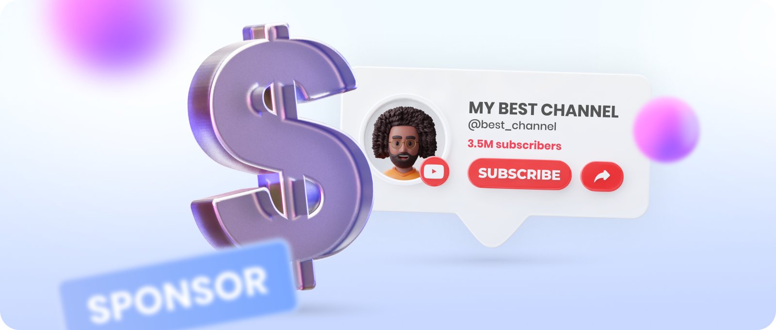 Patrocínios para YouTubers