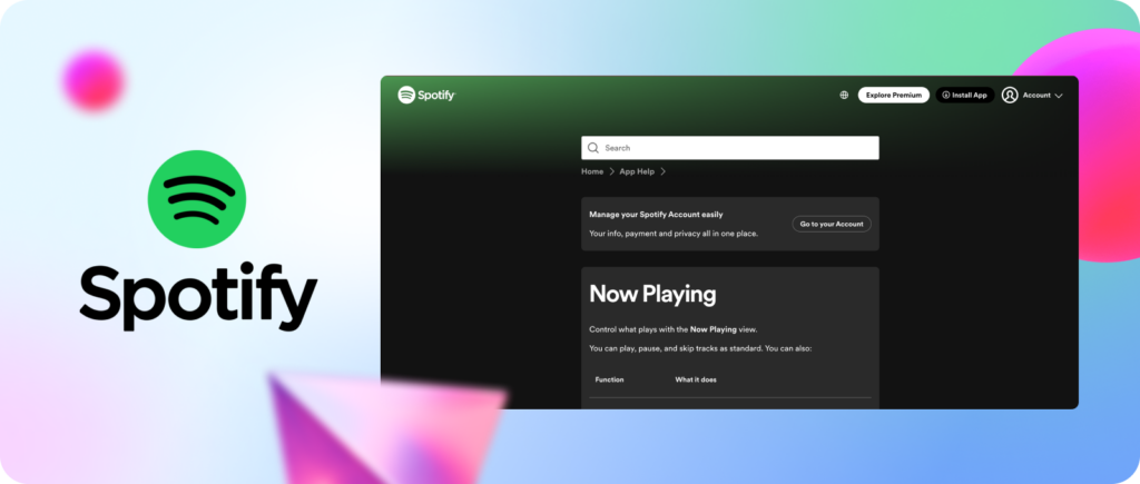 Spotify Now Playing