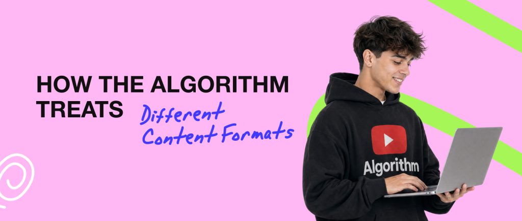 Cómo trata el algoritmo diferentes formatos de contenido