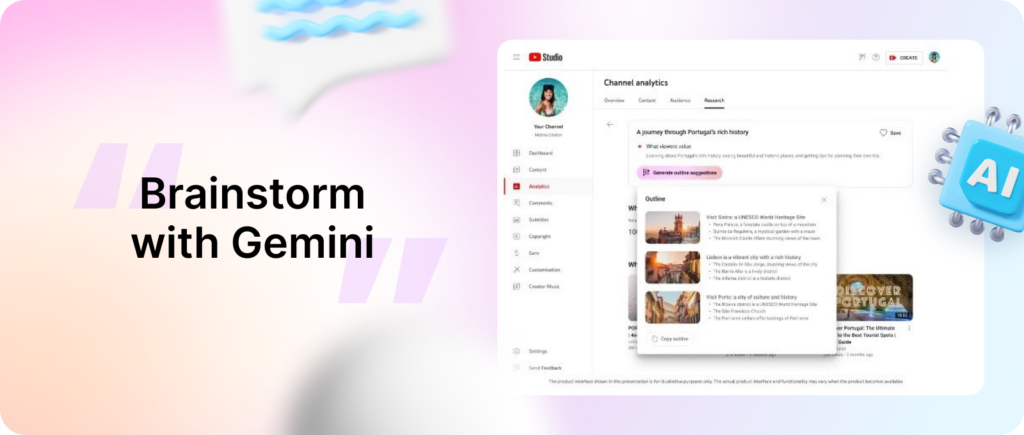 Brainstorm with Gemini