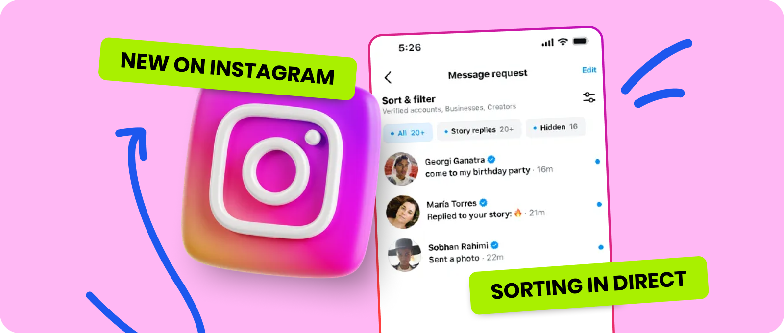 Nuevo en Instagram