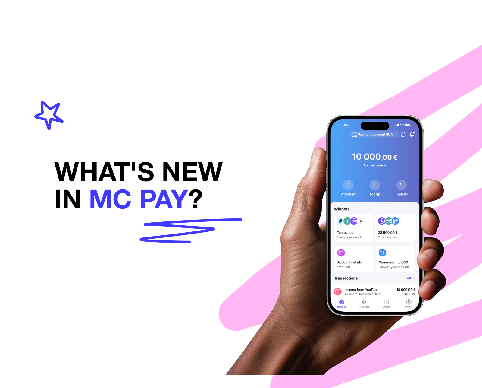 Actualizaciones de MC Pay para el segundo trimestre y planes para el tercer trimestre