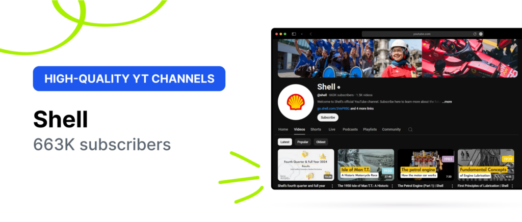 Shell YouTube