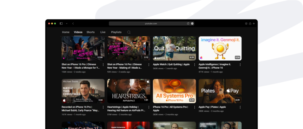 Apple YouTube