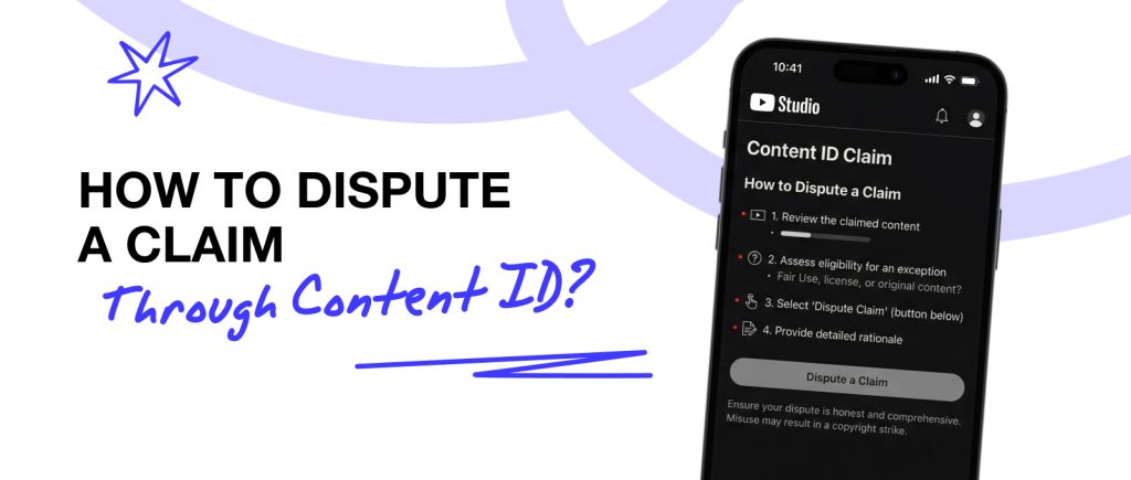 content id dispute claim