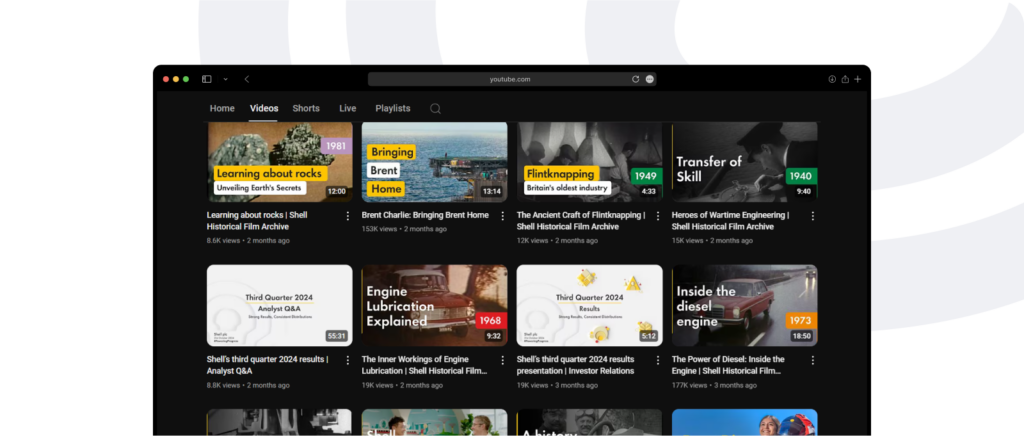 Shell YouTube