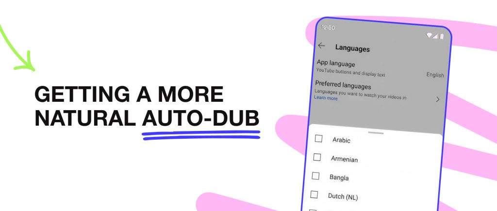 auto-dub no youtube