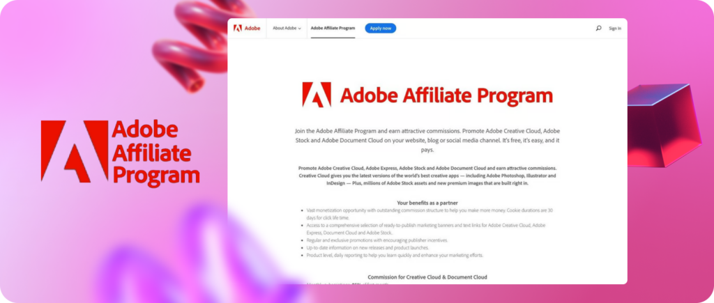 Adobe Affiliate Program