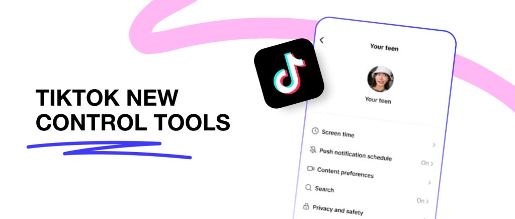 Controle do TikTok