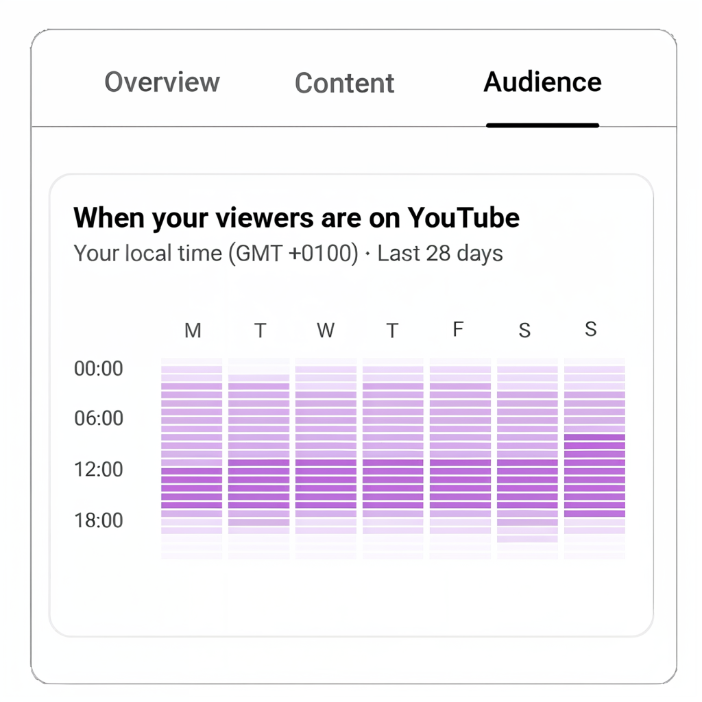 cuándo tus vistas en yt están en su máximo