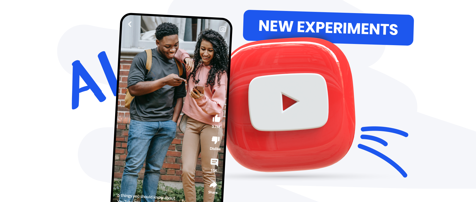 Novas Experimentações do YouTube