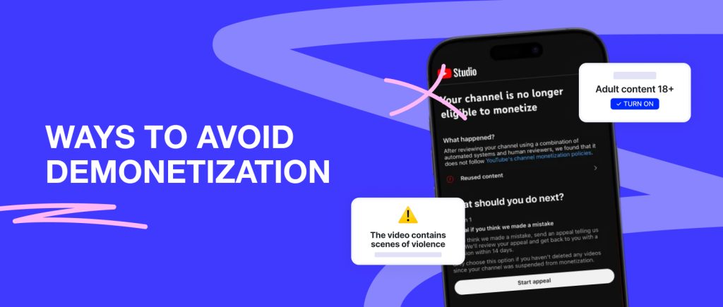 YouTube Desmonetización