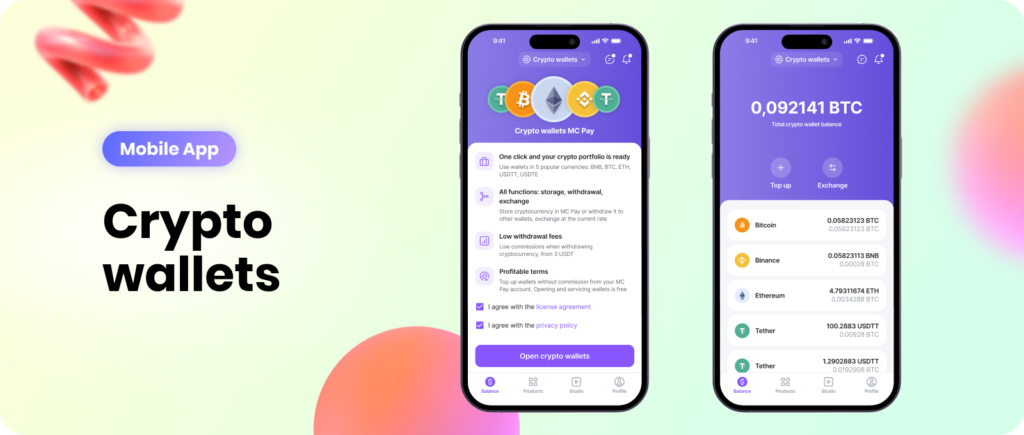 Cambios en billeteras de criptomonedas 