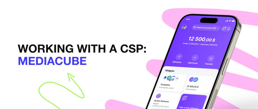 Trabalhando com um CSP: Mediacube