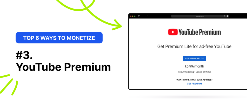 3. YouTube Premium