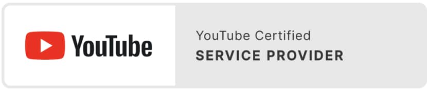 YouTube certificate